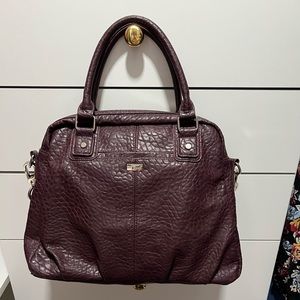 Thirty-One Couture deep burgundy bag